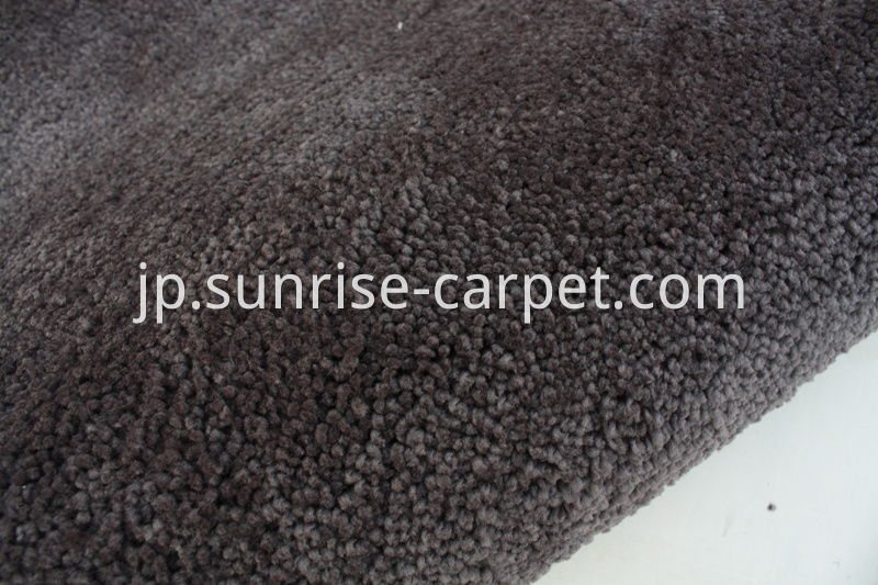 Elastic Polyester Shaggy Rug Grey color